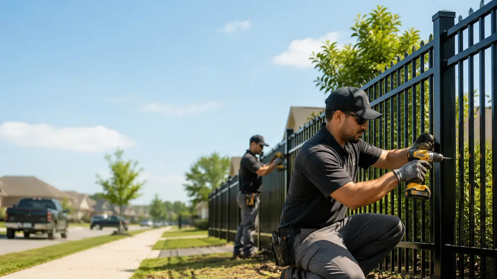 Metal Fence Installation in Saint Charles, AR